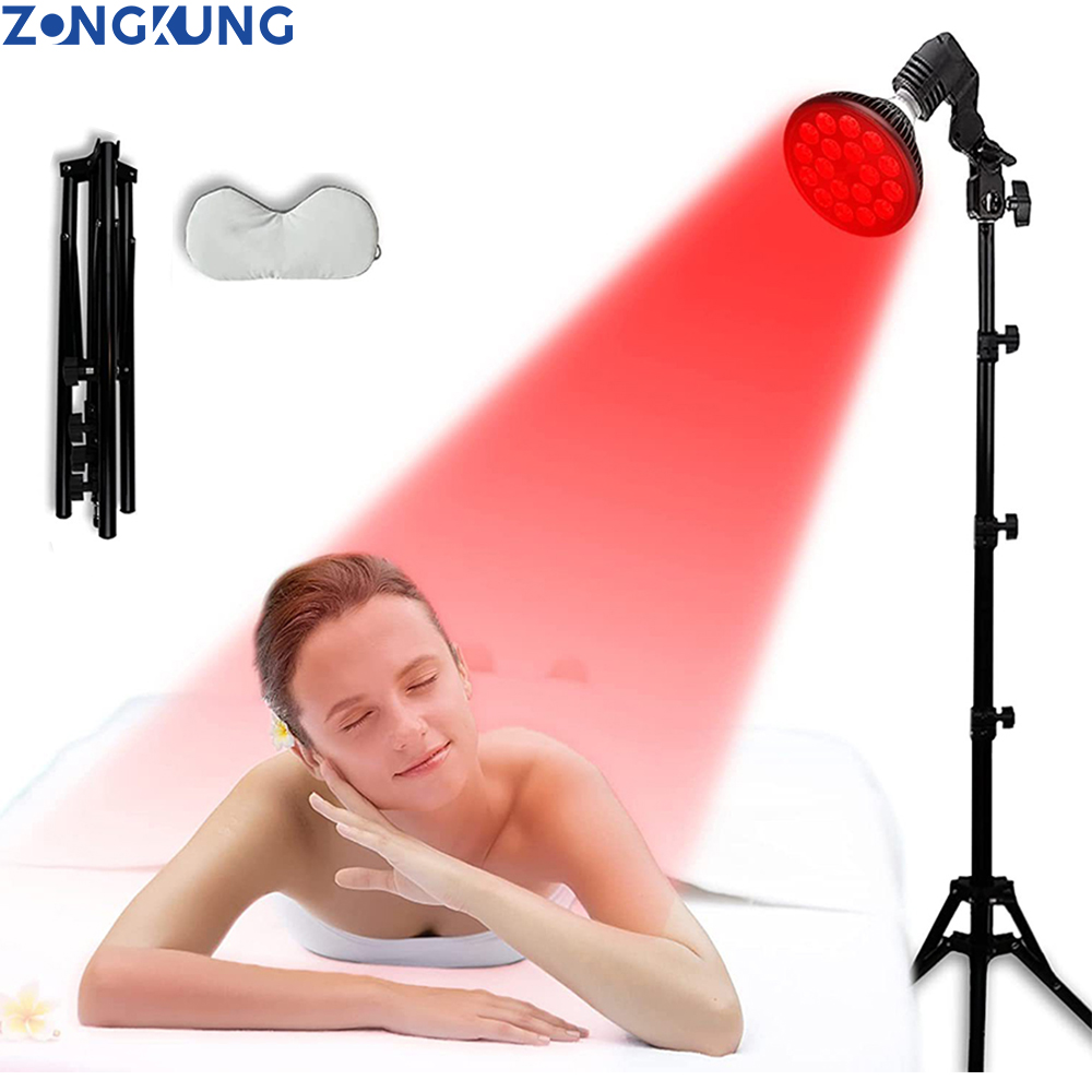 Skincare Glowing - Red and Infrared Light Therapy Lamp