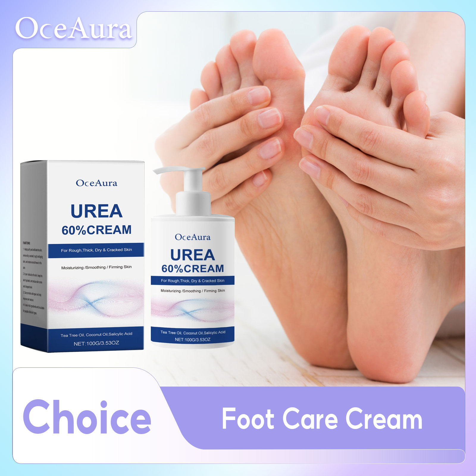 Urea Foot Cream - 60% Urea Foot Cream Anti Drying