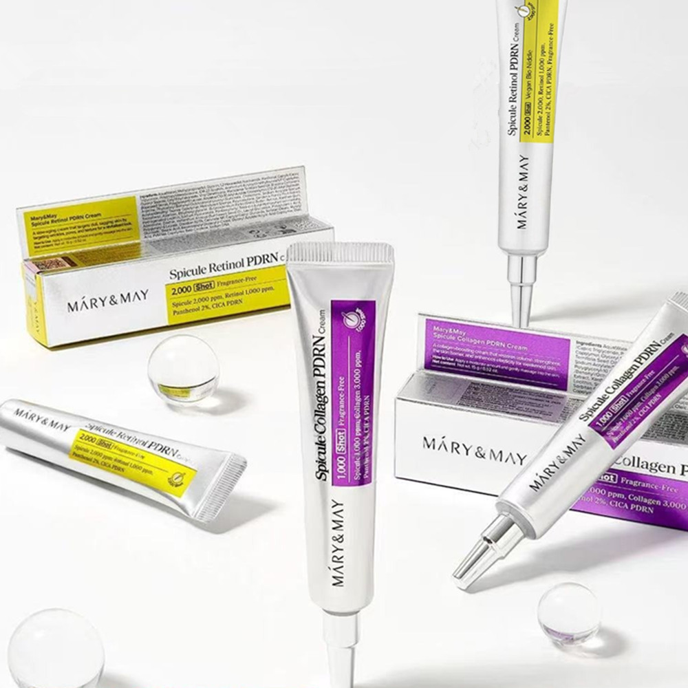 MÁRY&MAY Spicule Collagen & Re - đánh giá và giá Retinol Cream