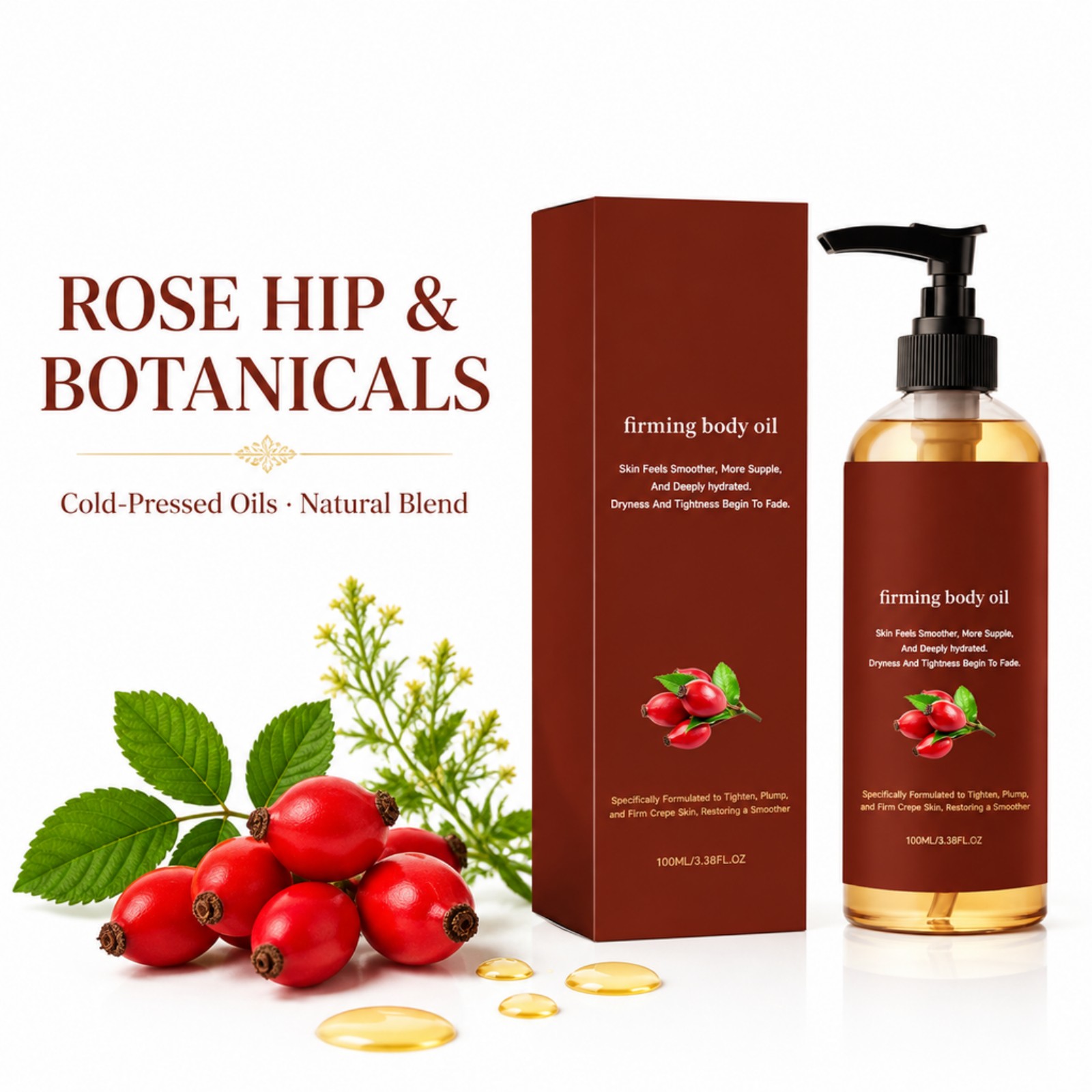 Firming Body Oil Rosehip Tight - đánh giá và giá Face Oil Rosehip
