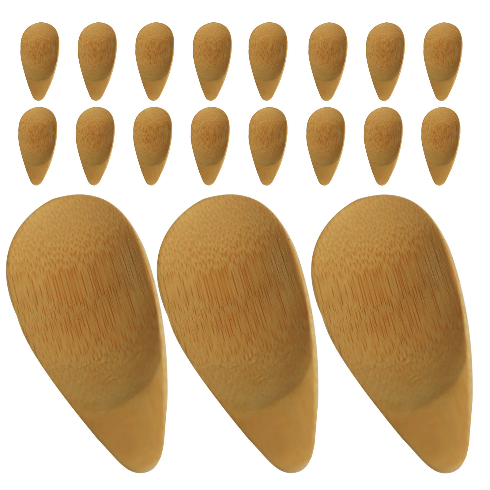 20Pcs Bamboo Facial Cream Scoo - đánh giá và giá Face Mask Skincare