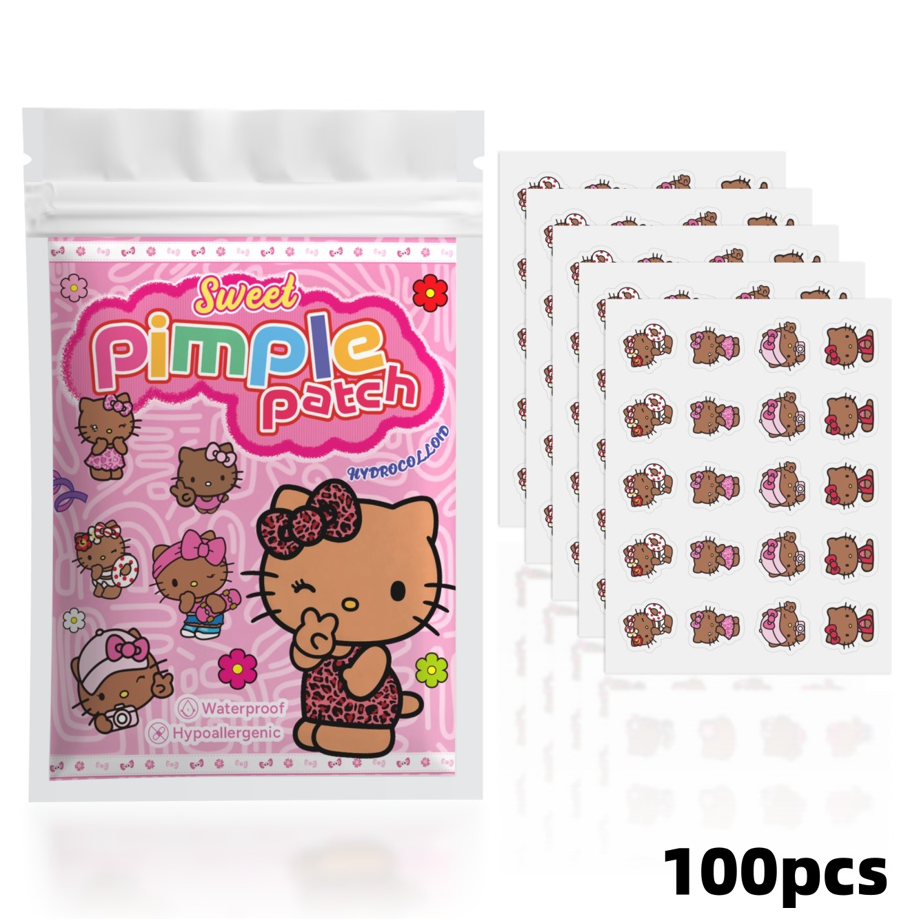 100PCS hello kitty Acne patche - đánh giá và giá Face Moisturizer
