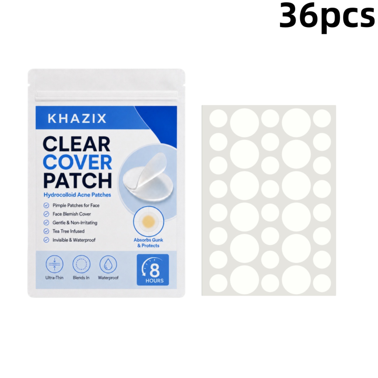 36pcs Transparent Pimple Patch - đánh giá và giá Face Moisturizer