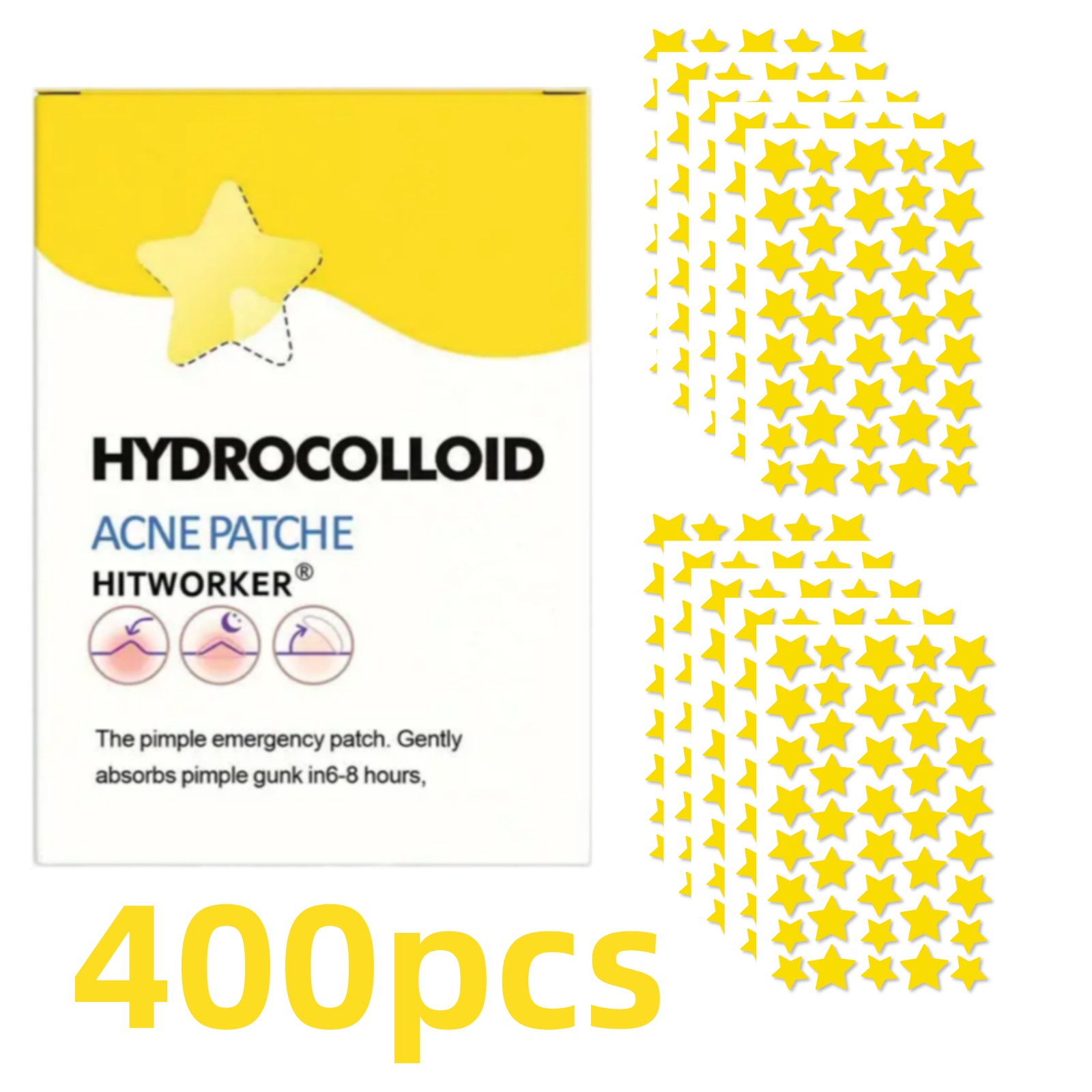 200/400 Pcs Star-Shaped Acne P - đánh giá và giá Skincare China
