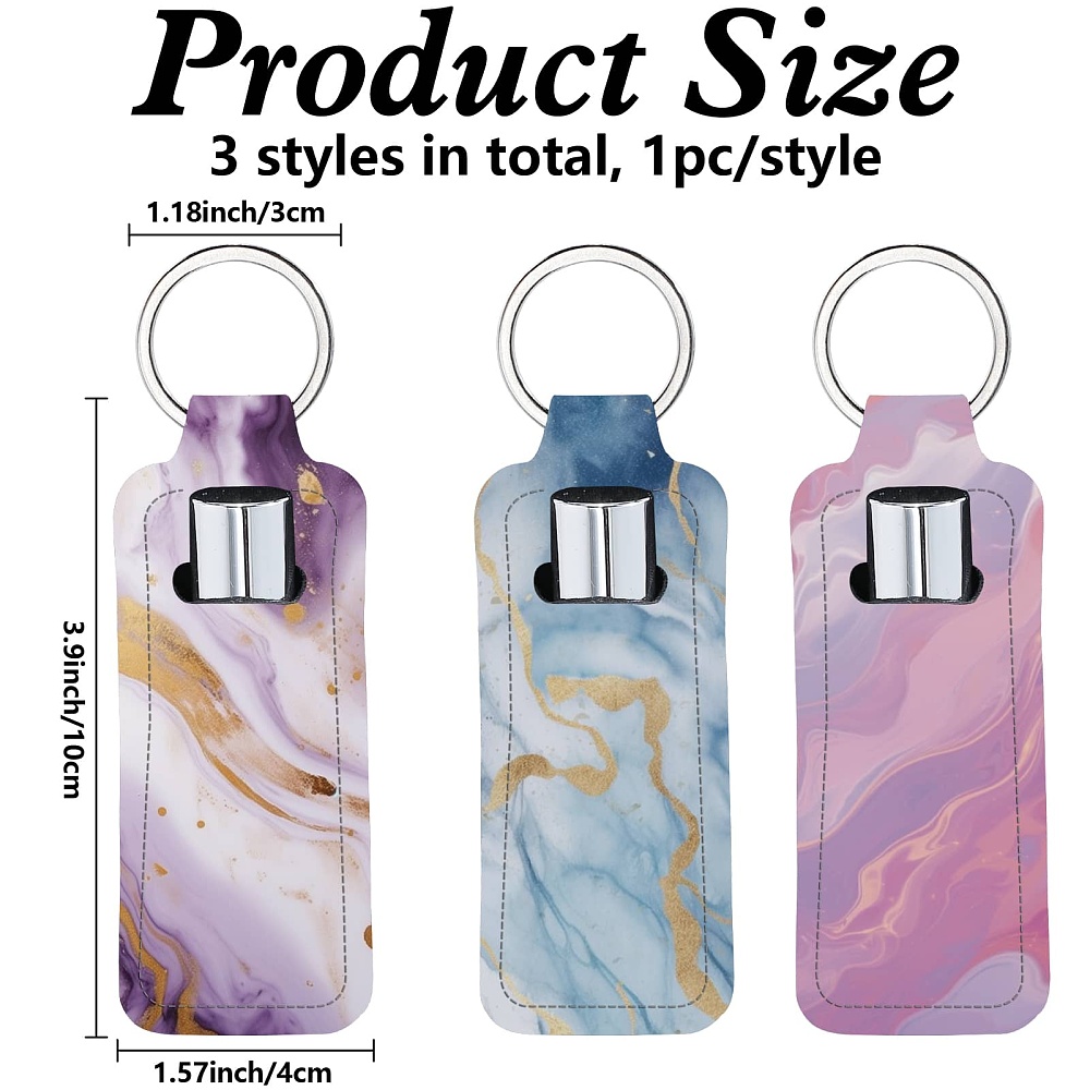 Chapstick Holder Keychain Marb - đánh giá và giá Lip Balm