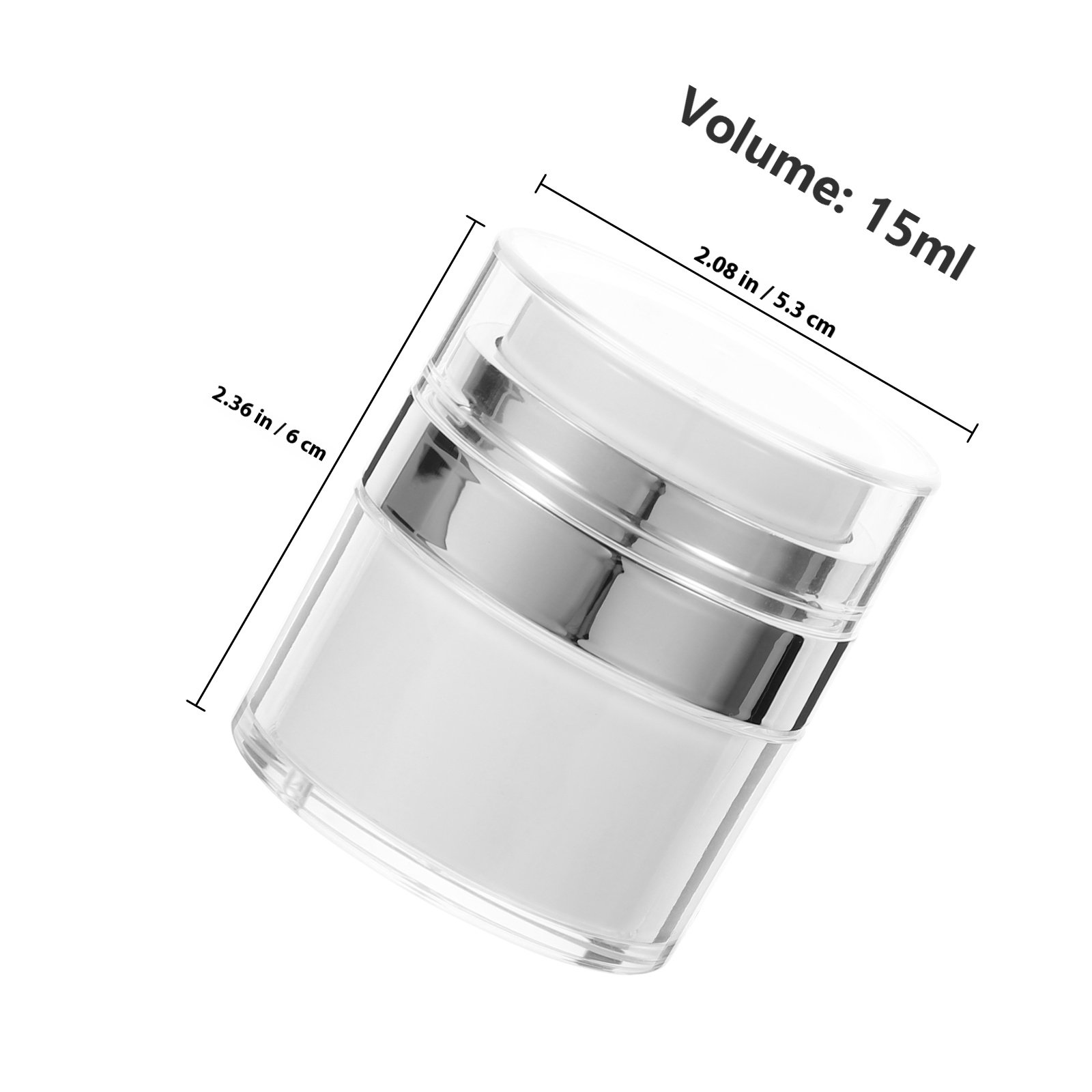 2Pcs 15Ml Empty Jar Small Crea - đánh giá và giá Body Lotion