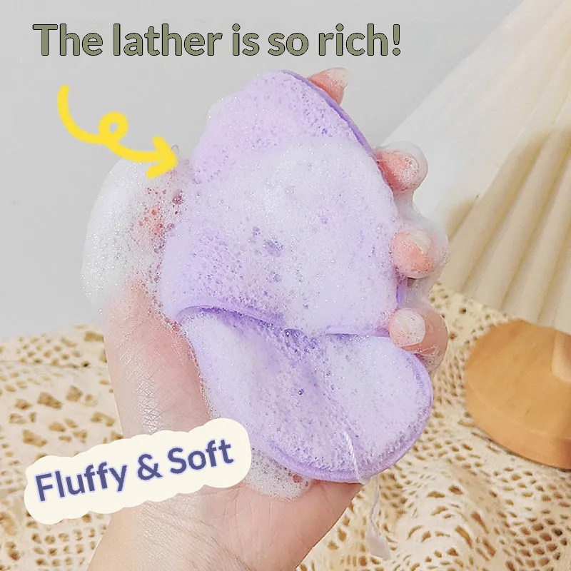 Glove Type Facial Sponge Puff  - đánh giá và giá Cleanser Face