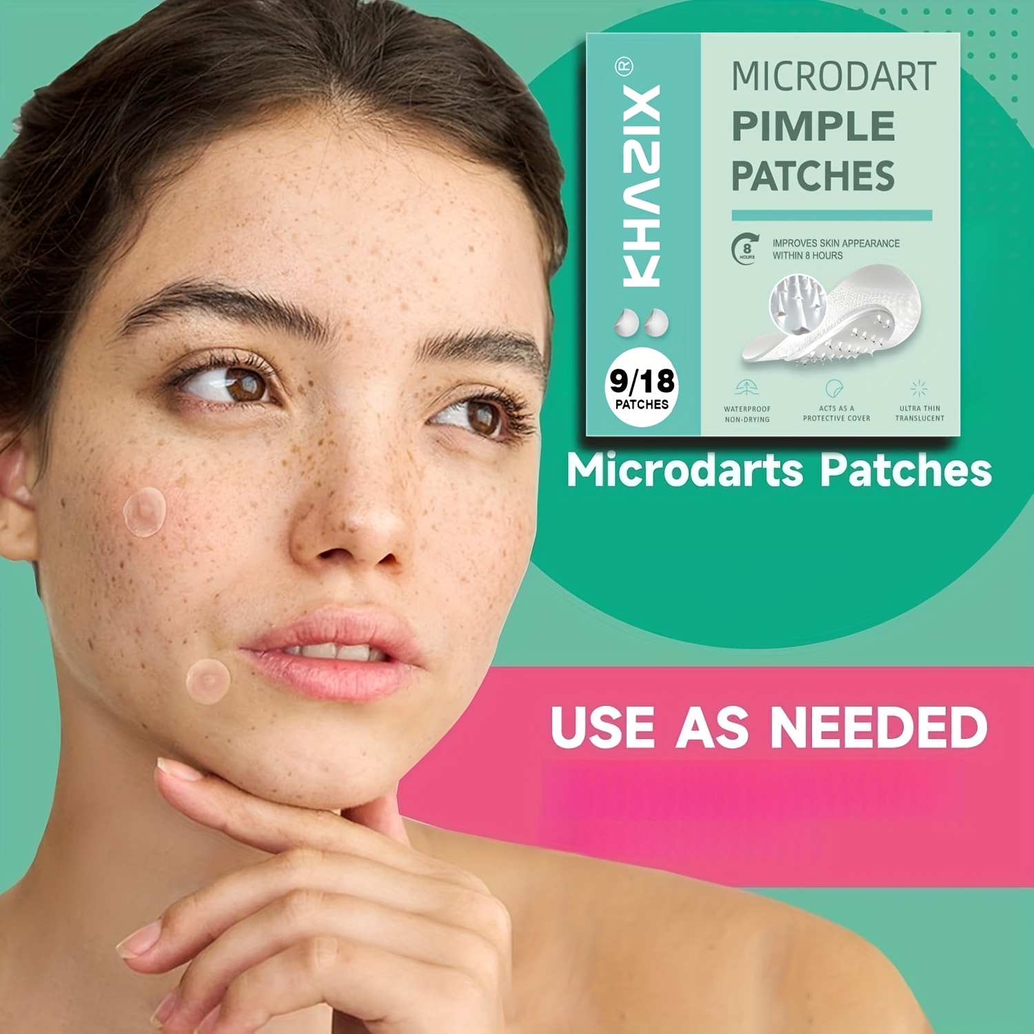 9 pieces water-based acne patc - đánh giá và giá Night Cream
