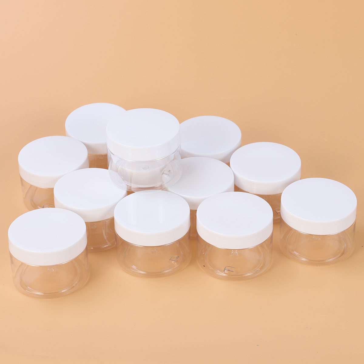 12Pcs Clear Plastic Wide-Mouth - đánh giá và giá Body Lotion