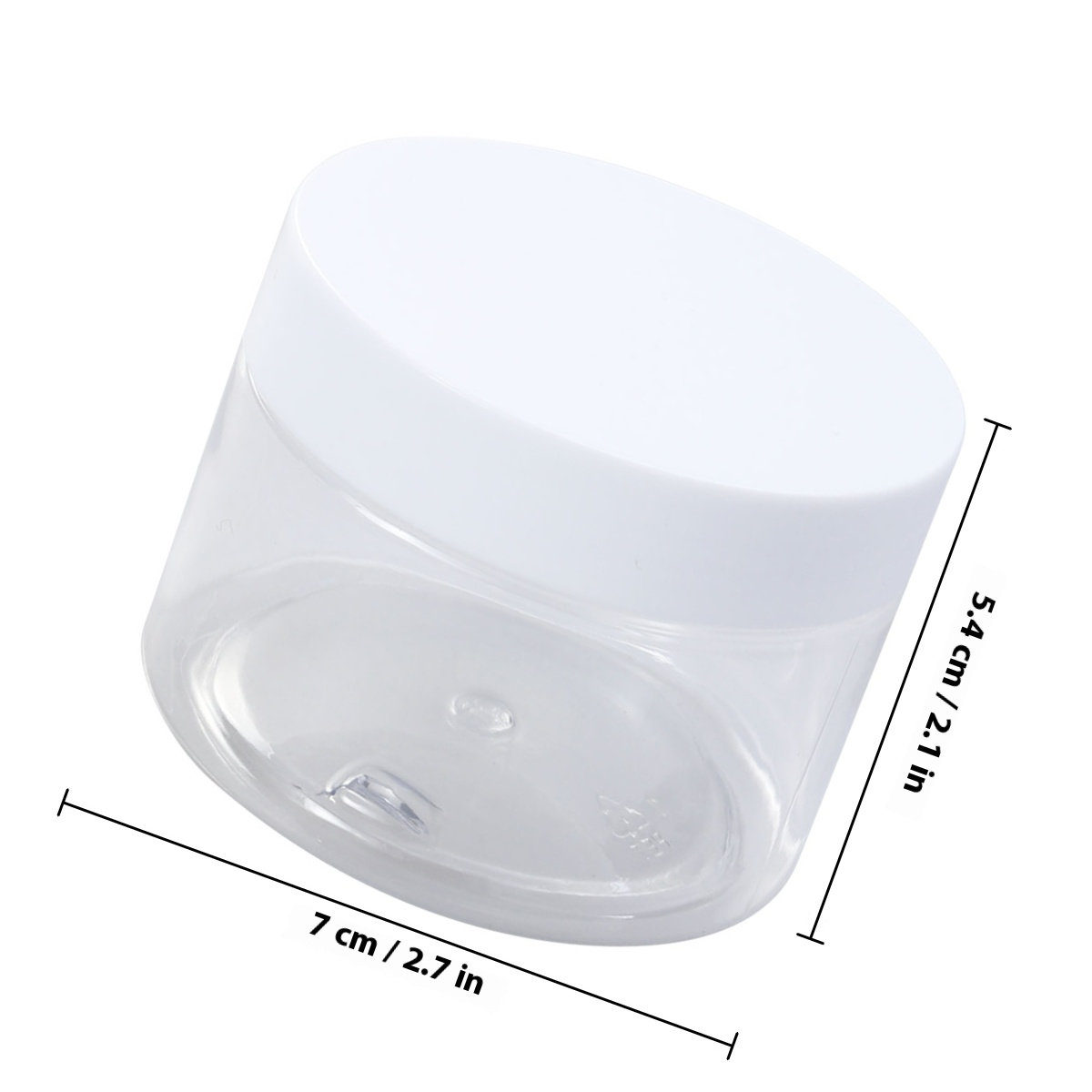 12Pcs Clear Plastic Wide-Mouth - đánh giá và giá Body Lotion