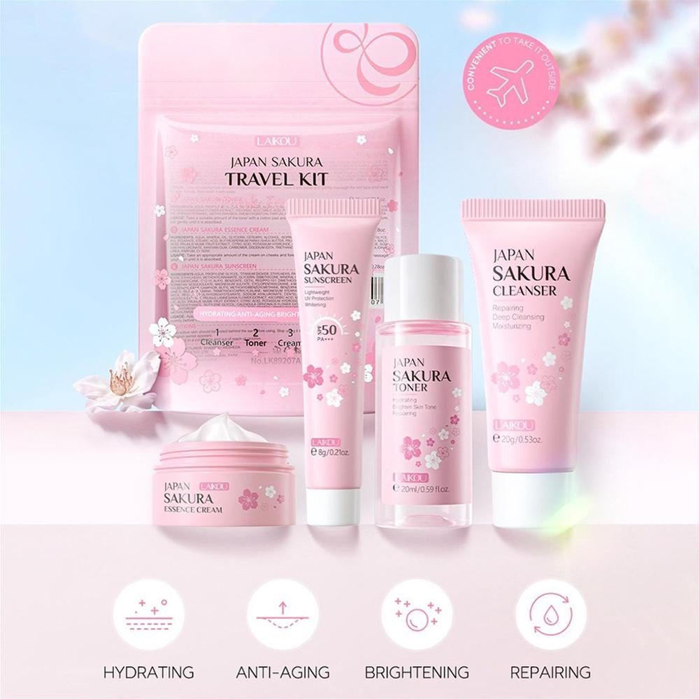 Sakura Skin Care Set facial Cl - đánh giá và giá Cleanser Face