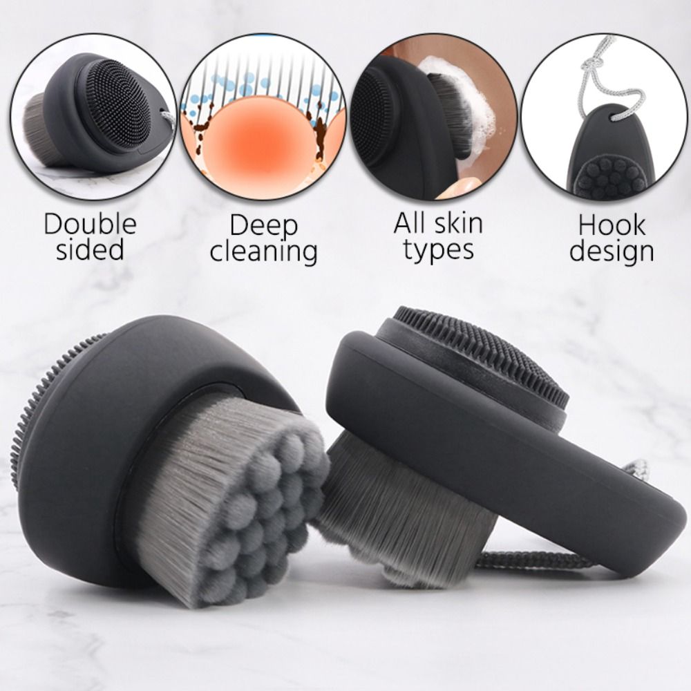 Double-Sided Silicone Face Cle - đánh giá và giá Cleanser Face