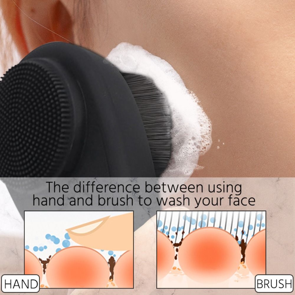 Double-Sided Silicone Face Cle - đánh giá và giá Cleanser Face